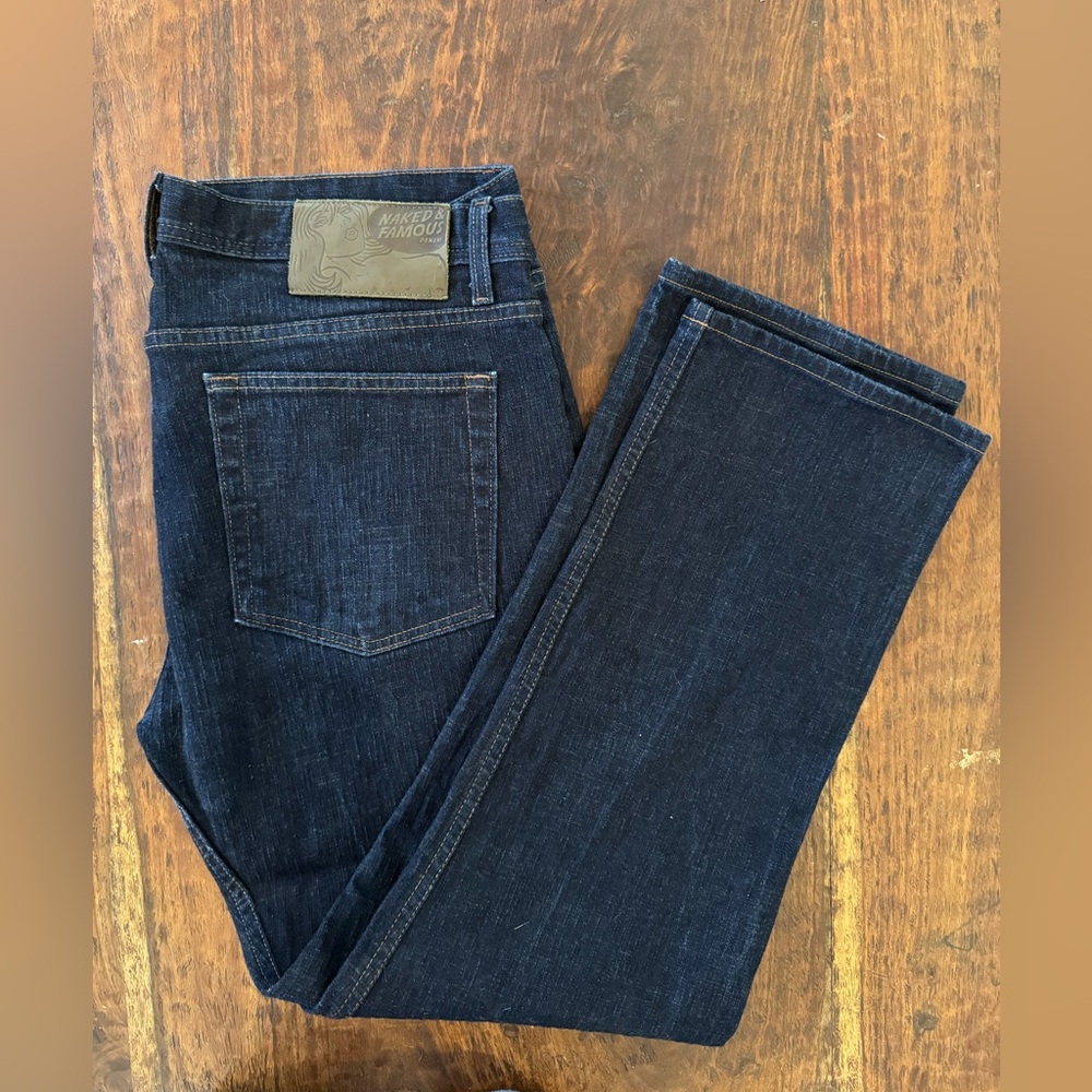 Naked & Famous Raw Denim Jeans